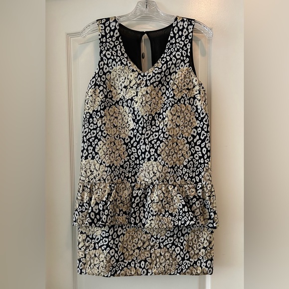 Dress Gallery Women’s Leo Dore V-Neck Dress Size 38T FR (4/S US) NWT - Picture 1 of 10